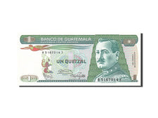 Banknot, Guatemala, 1 Quetzal, 1987, 1987-01-07, AU(55-58)