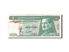Guatemala, 1 Quetzal, 1988, KM #66, 1988-01-06, VF(20-25), B 9676361 K
