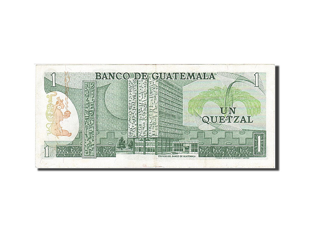 Guatemala, 1 Quetzal, 1983, KM #66, 1983-01-06, VF(30-35), C 0520307 B