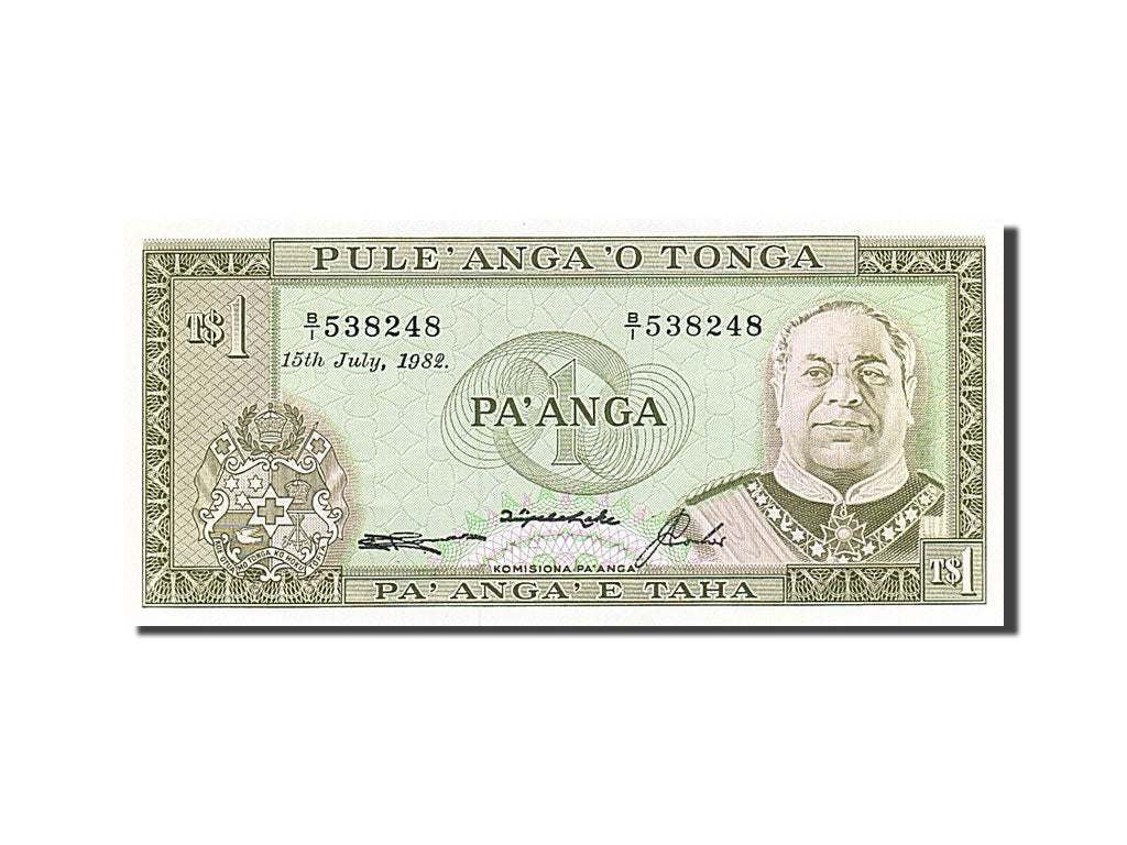 Tonga, 1 Pa'anga, 1982, KM #19c, 1982-07-15, UNC(63), B/I 538248
