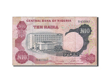 Nigeria, 10 Naira, 1973, KM #17b, VF(20-25), DC/33 400847