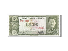 Bolivia, 10 Pesos Bolivianos, 1962, KM #154a, UNC(65-70), S2138471