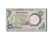Nigeria, 5 Naira, 1973, KM #16b, VF(20-25), DD/58 288713