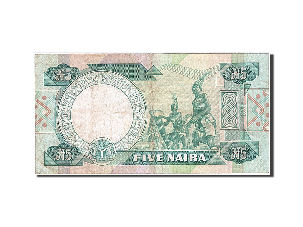 Nigeria, 5 Naira, 1979, KM #20a, VF(30-35), A/34 824047