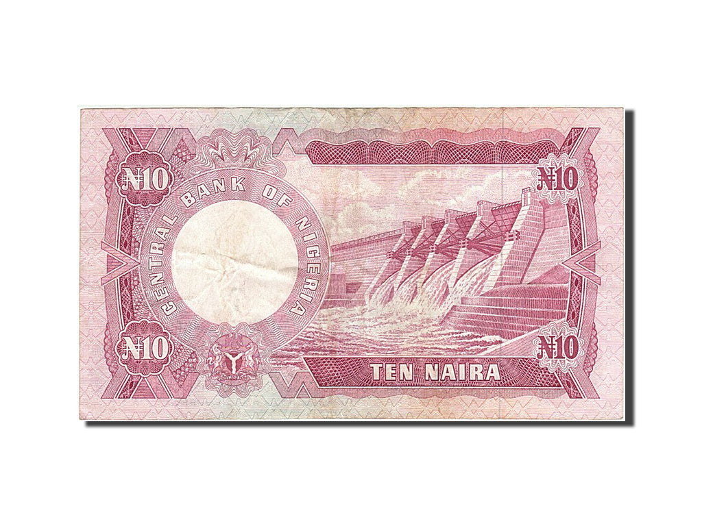 Nigeria, 10 Naira, 1973, KM #17c, VF(20-25), DE/11 983694