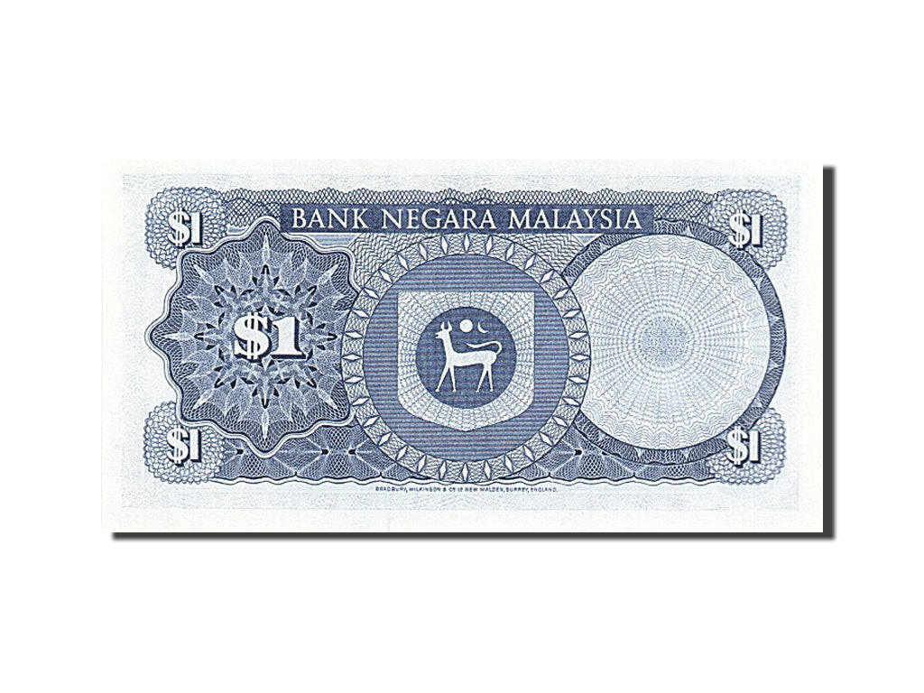 Billete, 1 Ringgit, 1976, Malasia, SC