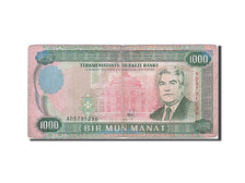 Banknote, Turkmenistan, 1000 Manat, 1995, VG(8-10)