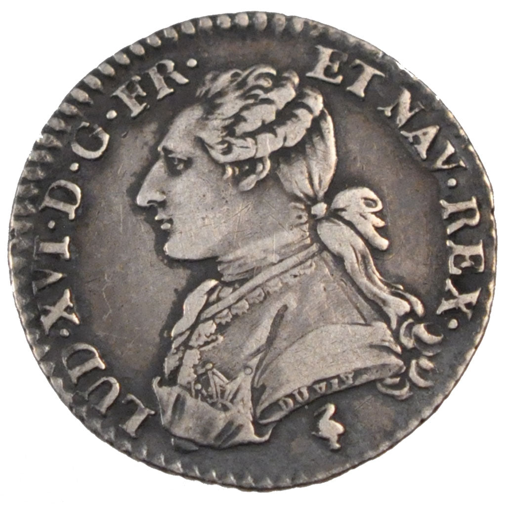 Francia, Louis XVI, 1/10 Écu, 12 Sols, 1/10 ECU, 1778, Paris, BB, Argento, G...