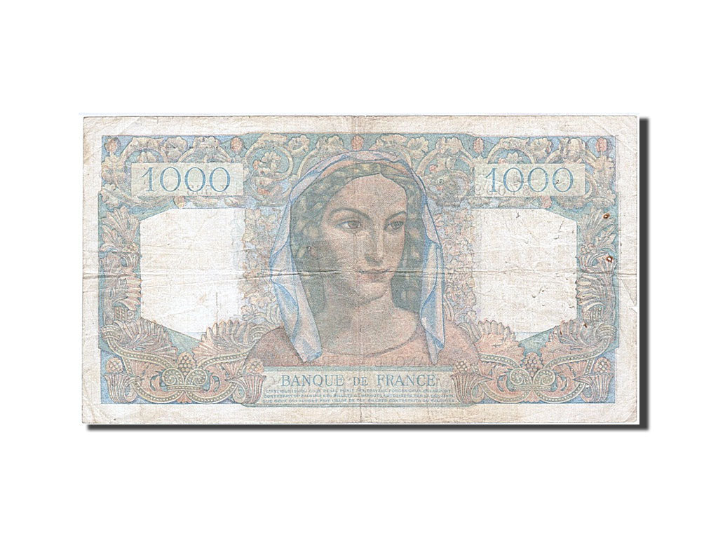 Billet, France, 1000 Francs, 1 000 F 1945-1950 ''Minerve et Hercule'', 1949