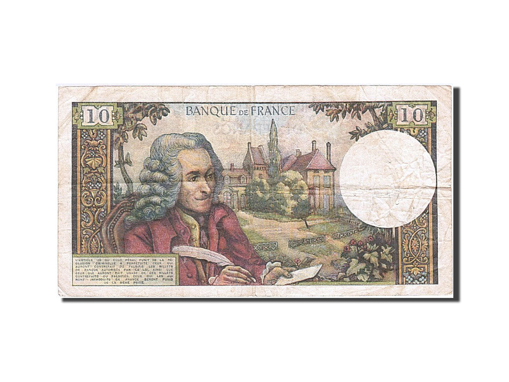10 Francs, type Voltaire