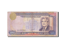 Biljet, Turkmenistan, 5000 Manat, 2000, B