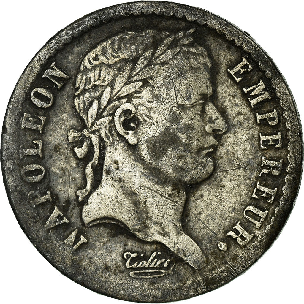Coin, France, Napoléon I, 1/2 Franc, 1811, Rouen, EF(40-45), Silver