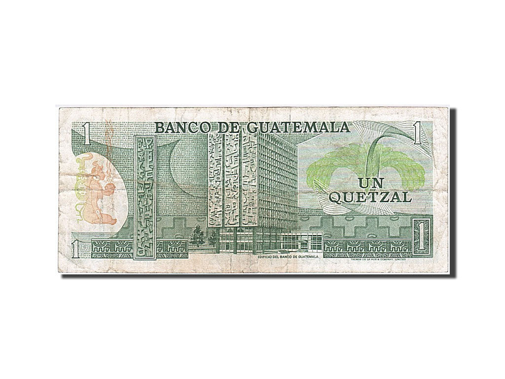 Guatemala, 1 Quetzal, 1981, KM #59c, 1981-01-07, VF(20-25), B 5499059 W