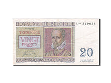 Billet, Belgique, 20 Francs, 1950, 1950-07-01, TTB