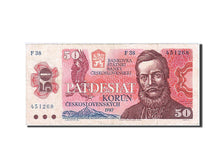 Banknote, Czechoslovakia, 50 Korun, 1987, EF(40-45)