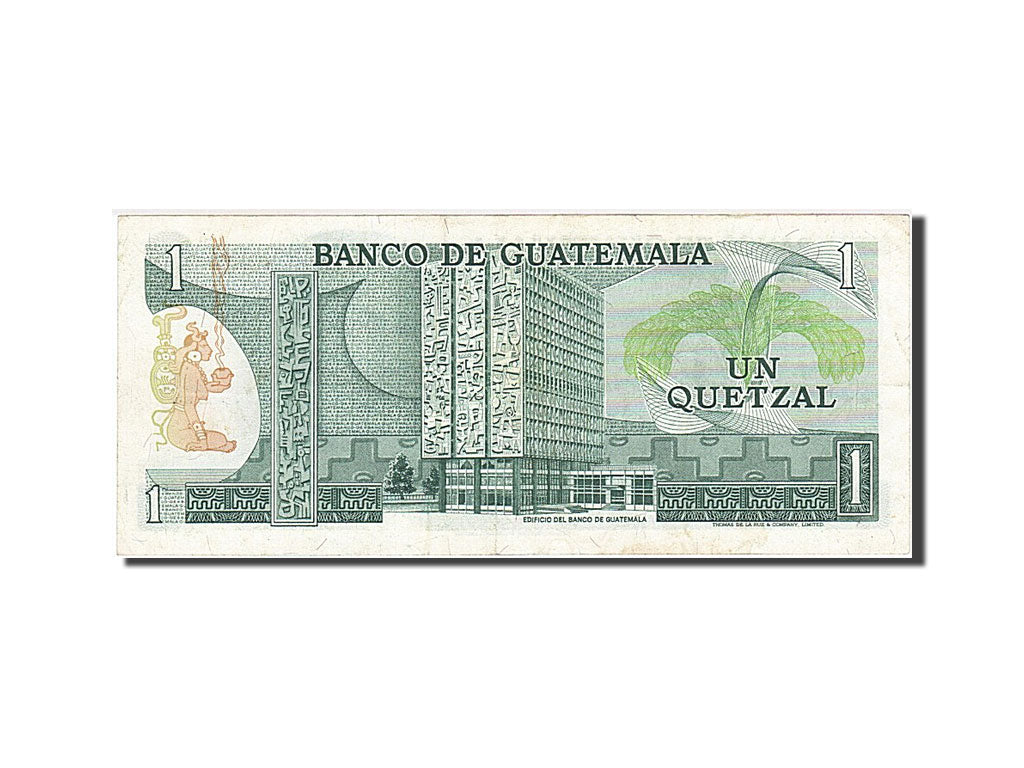 Guatemala, 1 Quetzal, 1978, KM #59b, 1978-01-04, EF(40-45), B 5766010 M