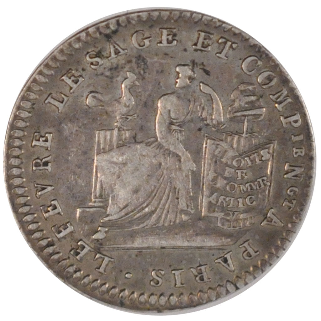 Constitution, Monnaie de Confiance, 10 Sols de Lefevre, Le Sage