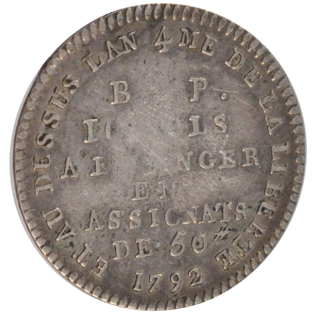 Constitution, Monnaie de Confiance, 10 Sols de Lefevre, Le Sage