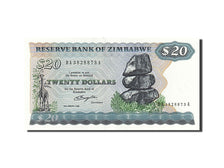 Zimbabwe, 20 Dollars, 1980, KM #4a, UNC(65-70), DA 3828873 A