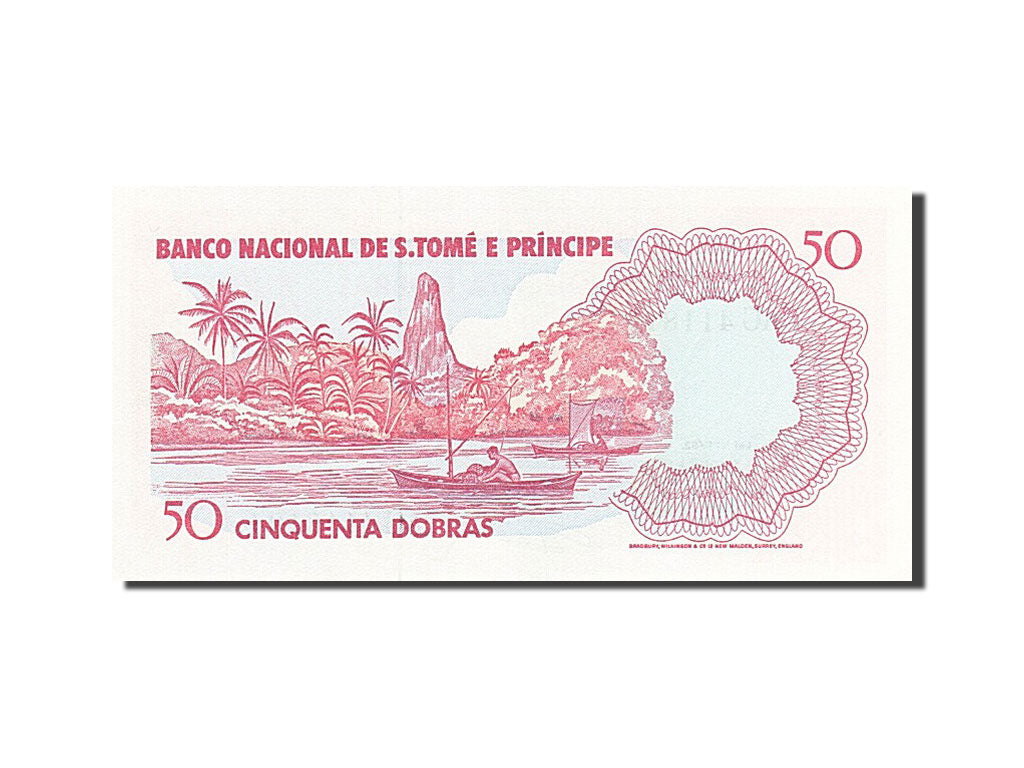 Saint Thomas and Prince, 50 Dobras, 1982, KM #56, 1982-09-30, UNC(65-70), AC...