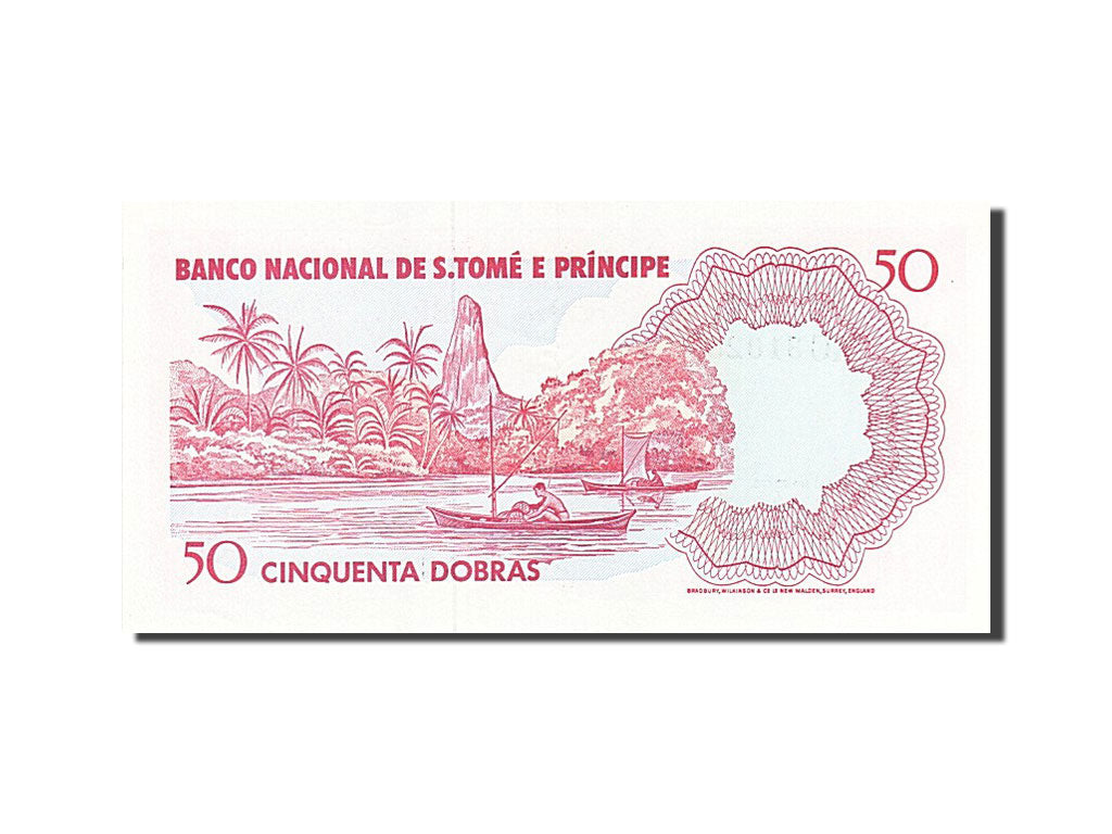 Saint Thomas and Prince, 50 Dobras, 1977, KM #52a, 1977-07-12, UNC(63), AC...