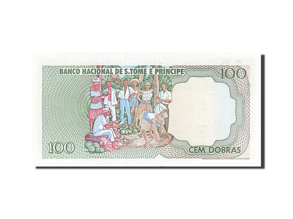 Banknote, Saint Thomas and Prince, 100 Dobras, 1982, 1982-09-30, UNC(65-70)