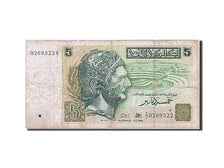 Tunisia, 5 Dinars, 2008, KM #92, VF(20-25), 0269322