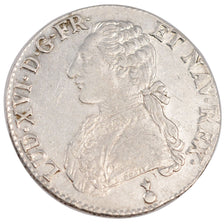 FRANCE, Écu aux branches d'olivier, ECU, 1790, Metz, KM #564.2, EF(40-45), ...