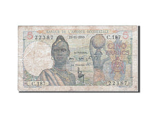 Banknote, French West Africa, 5 Francs, 1953, 1953-11-21, EF(40-45)