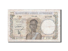 Africa occidentale francese, 25 Francs, 1943, 1943-08-17, MB
