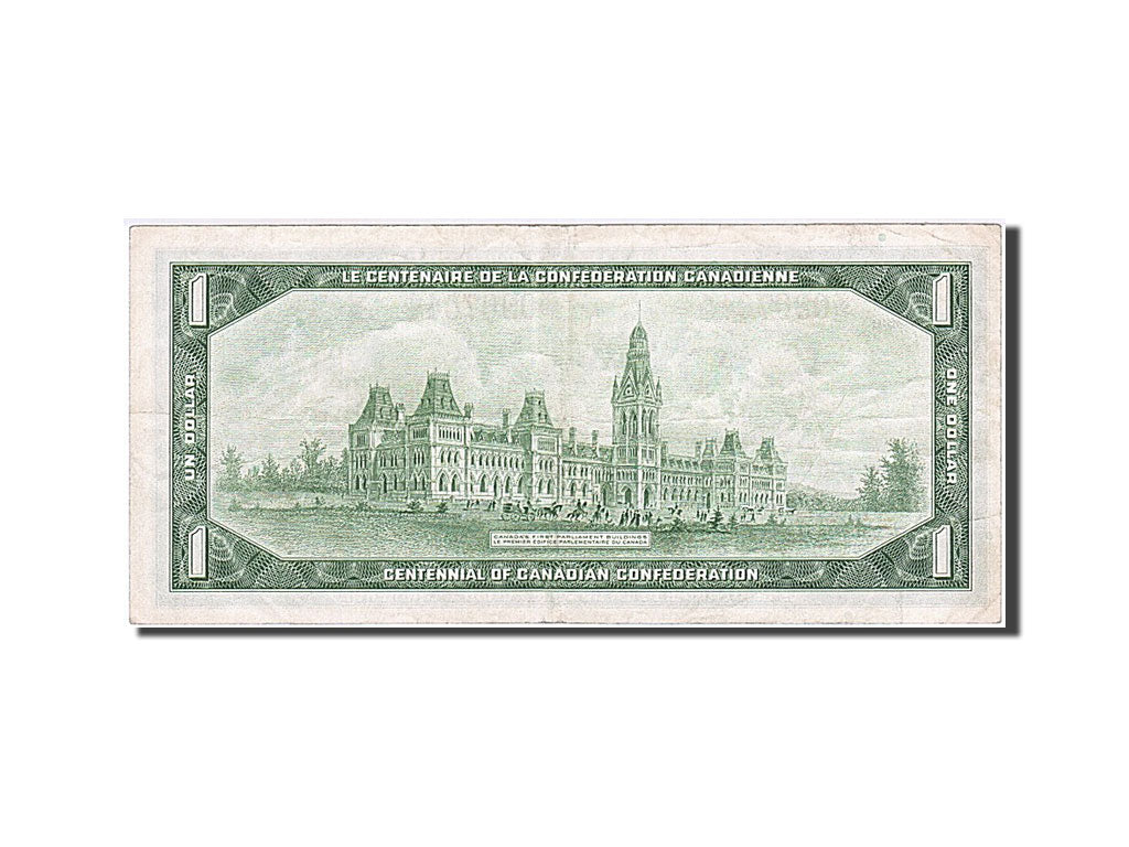 Canada, 1 Dollar, 1967, KM #84a, EF(40-45), I/P 0907044