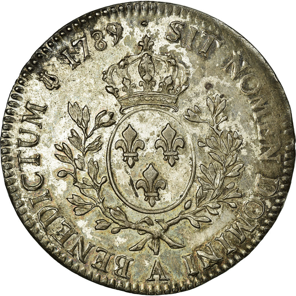 Coin, France, Louis XVI, Écu aux branches d'olivier, Ecu, 1789, Paris