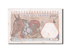 Geldschein, French West Africa, 25 Francs, 1942, 1942-02-24, SS+