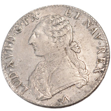 FRANCE, Écu aux branches d'olivier, ECU, 1775, Lille, KM #564.16, EF(40-45), ...