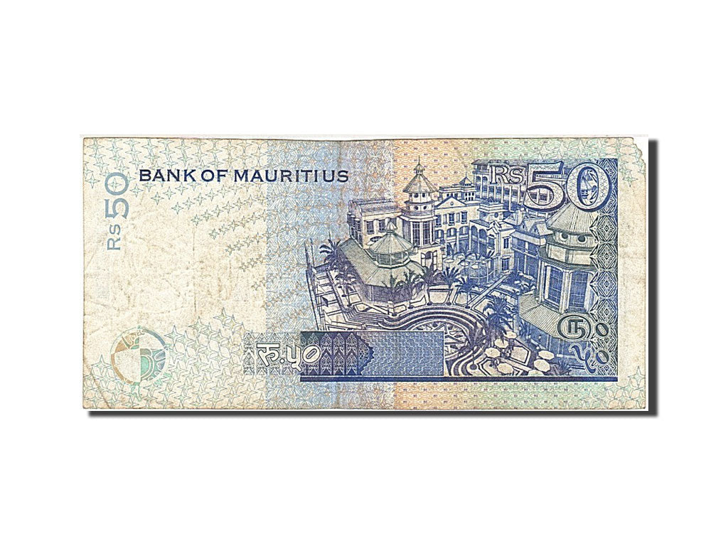 Mauritius, 50 Rupees, 1998, KM #43, VF(20-25), BA 006058