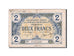 French Equatorial Africa, 2 Francs, 1917, KM #3, VG(8-10), 044508