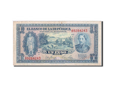 Colombia, 1 Peso Oro, 1953, KM #398, 1953-08-07, AU(55-58), A 89284243