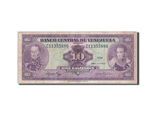 Venezuela, 10 Bolívares, 1972, KM #51b, 1972-04-11, VF(30-35), C11355886