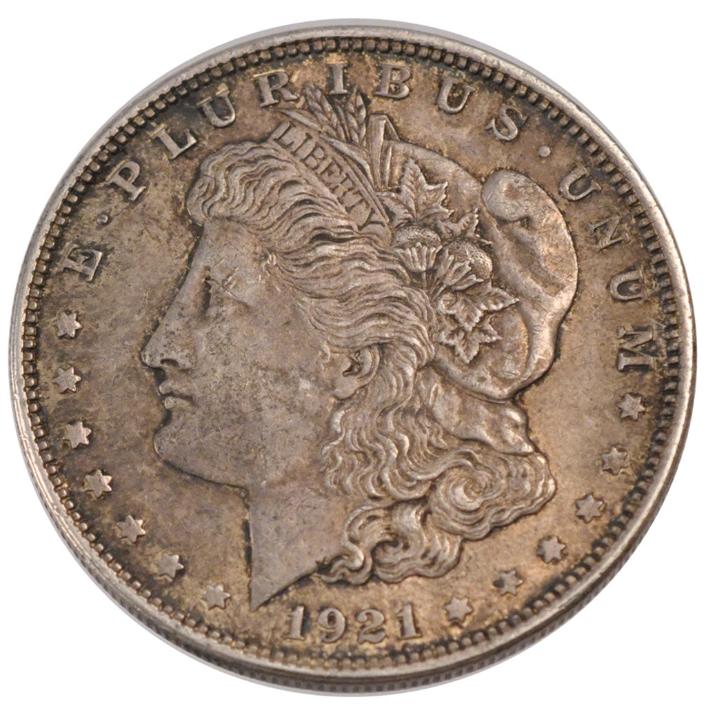 UNITED STATES, Morgan Dollar, Dollar, 1921, U.S. Mint, KM #110, EF(40-45),...