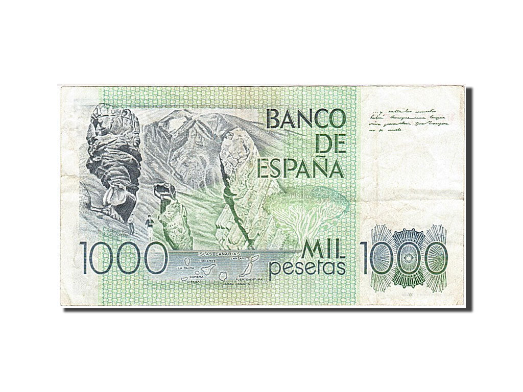 Banknote, Spain, 1000 Pesetas, 1979, 1979-10-23, VF(20-25)