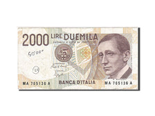 Banknote, Italy, 2000 Lire, 1990, 1990-10-03, VF(20-25)
