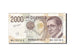 Banknote, Italy, 2000 Lire, 1990, 1990-10-03, VF(20-25)