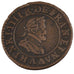 FRANCE, Double Tournois, 1599, Paris, EF(40-45), Copper, Duplessy #1273, 2.88