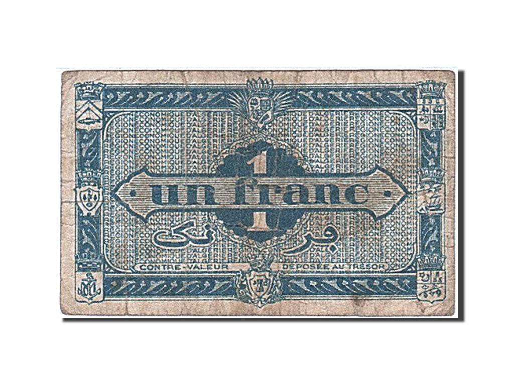 Algeria, 1 Franc, 1944, KM #101, VF(20-25), H4 497.071