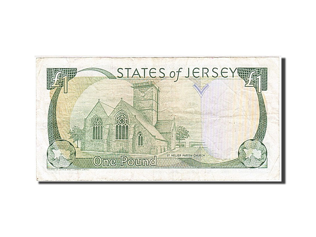 Jersey, 1 Pound, 2000, KM #26a, EF(40-45), DC 260508