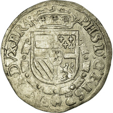 Moneta, Belgio, 1/20 Ecu, 1571, Anvers, BB, Biglione