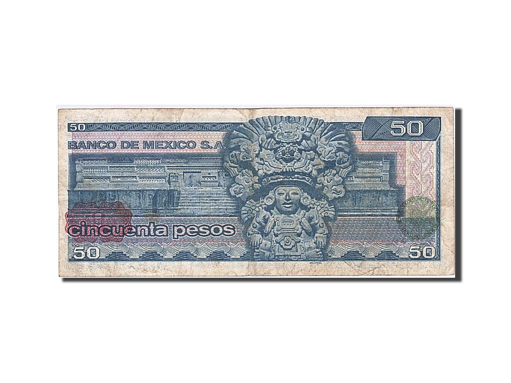 Banknote, Mexico, 50 Pesos, 1981, 1981-01-27, VF(30-35)