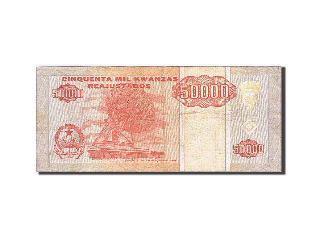 Banknote, Angola, 50,000 Kwanzas Reajustados, 1995, 1995-05-01, EF(40-45)