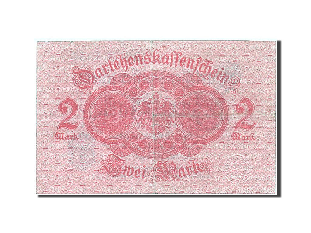 Banconote, Germania, 2 Mark, 1914, 1914-08-12, SPL-