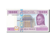 Banknote, Central African States, 10,000 Francs, 2002, UNC(65-70)